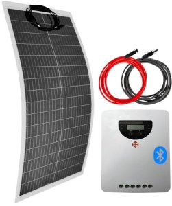 Zestaw solarny 100W 12V MPPT 1