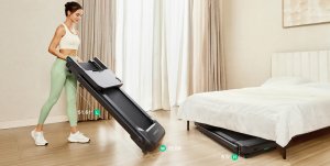 Bieżnia Urevo Bieżnia z wbudowanym biurkiem do pracy i ćwiczeń UREVO Foldi 3S 11