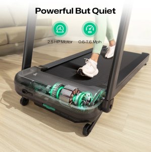 Bieżnia Urevo Bieżnia z wbudowanym biurkiem do pracy i ćwiczeń UREVO Foldi 3S 8