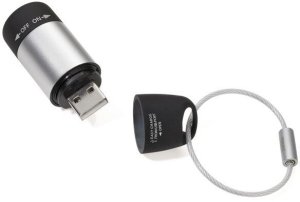 Latarka Troika TROIKA ECO* CHARGE czarny, szary Latarka brelok LED 2