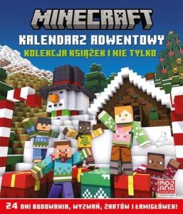 Minecraft. Kalendarz adwentowy. Kolekcja książek.. 1