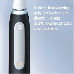 Szczoteczka magnetyczna ORAL-B iO3 White Clean Czarny Czarny (8700216117753) 8