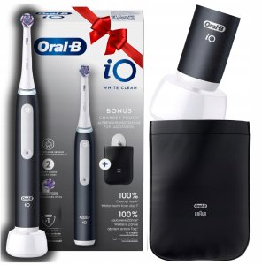 Szczoteczka magnetyczna ORAL-B iO3 White Clean Czarny Czarny (8700216117753) 9
