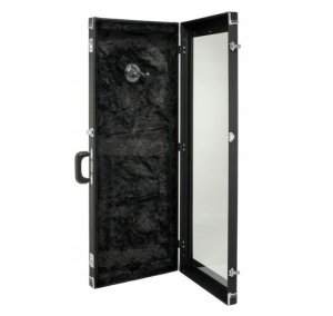Fender Guitar Display Case BK Ekskluzywna gablota ścienna do gitary 2