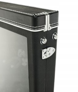 Fender Guitar Display Case BK Ekskluzywna gablota ścienna do gitary 3