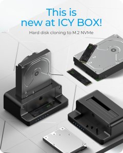 Stacja dokująca Icy Box Usb 3.2 Gen 2 (3.1 Gen 2) 2