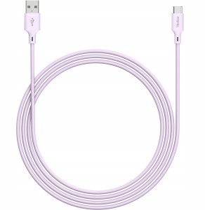 Kabel USB Yenkee USB-C - USB-C 1.5 m Różowy 3
