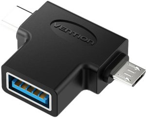 Vention CDIB0 zmieniacz płci / kabli USB 3.0 Micro USB, USB Type-C 2