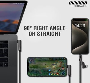 Kabel USB 4smarts USB-A - USB-C 1.5 m Grafitowy (541457) 2