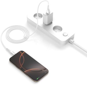 Kabel USB 4smarts USB-A - USB-C 1.5 m Biały (541455) 3