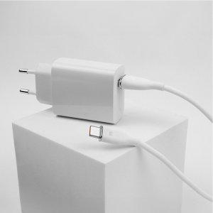 Forever kabel USB - USB-C 1,0 m 6A biały 4
