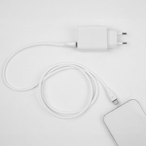 Forever kabel USB - USB-C 1,0 m 6A biały 8