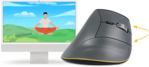 Mysz BakkerElkhuizen Maus FastForward 3-Mode Vertical Mouse retail 2