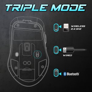 ELITE M50 Wireless RGB with charging station 7