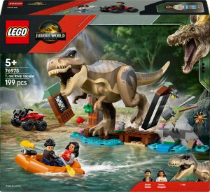 LEGO Jurassic World Ucieczka rzeką przed tyranozaurem (76975) 1