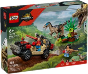 LEGO Jurassic World 76972 Raptor and the SUV Escape 1
