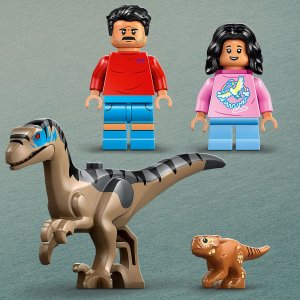 LEGO Jurassic World Ucieczka terenówką przed raptorem (76972) 6