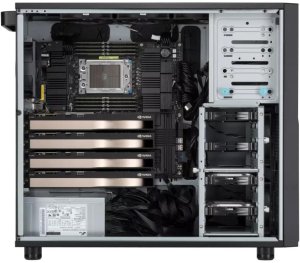 ASUS Workstation ExpertCenter Pro ET900A X9, bez procesoru, bez pamětí, bez grafiky, 2000W, černá, EU 3