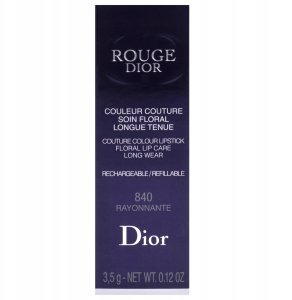 Dior Christian , Couture Colour, Velvet, Cream Lipstick, 840, Rayonnante, Refillable, 3.5 ml For Women 4