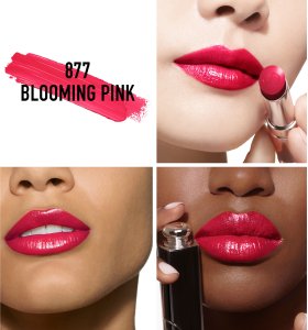 Dior Christian , Addict, Shine, Cream Lipstick, 877, Blooming Pink, Refill, 3.2 g For Women 2