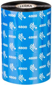 Resin Ribbon, 174mmx450m, 4800; Standard, 25mm core, 12/box 1