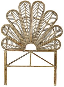 Zagłówek do łóżka DKD Home Decor Naturalny Rattan 90 x 4 x 128 cm 93 x 3 x 128 cm 1