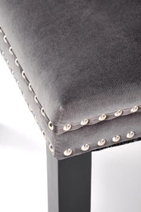 Krzesło tapicerowane ALDA szare HALMAR 14