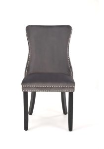 Krzesło tapicerowane ALDA szare HALMAR 5