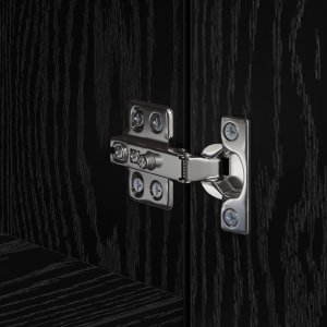 vidaXL Szafka Czarny Dąb 45x42.5x185 cm Materiał drewnopochodny 7