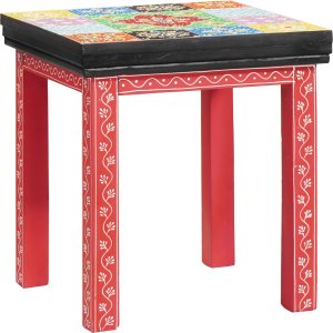 vidaXL Zestaw stolików 3 szt. z litego drewna mango 2