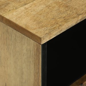 vidaXL Szafka nocna 50x33x60 cm Lite Drewno Mango 2