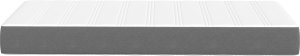 Materac kieszeniowy vidaXL Jasnoszary Średni 90x200x20 cm Tkanina 2