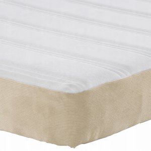 vidaXL Materac kieszeniowy Średni Zielony Szary 140x190x20 cm Tkanina 7