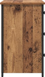 vidaXL Stół ze starego drewna Stare drewno MDF, Płyta wiórowa, Metal (871257) 3