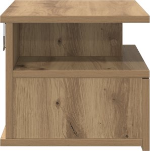 vidaXL Wiszący Stolik Nocny Dąb Artystyczny 40x31x27 cm Drewno Kompozytowe 7