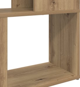 vidaXL Regał Dąb rzemieślniczy Płyta wiórowa 60 x 24 x 155 cm Regał 3