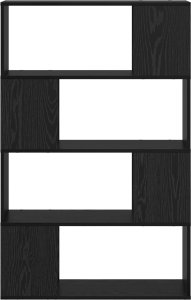 vidaXL Centrum rozrywki Czarny dąb 3