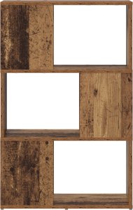 vidaXL Centrum rozrywkowe Stare drewno Płyta drewnopochodna 4