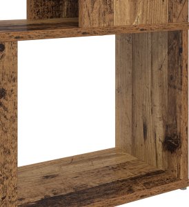 vidaXL Centrum rozrywkowe Stare drewno Płyta drewnopochodna 6