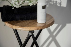 Taboret składany do łazienki FORIO, loftowy, z siedziskiem 30 x 46 cm, WENKO 3