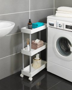 Regał na kółkach MINO, 3 poziomy, WENKO 2