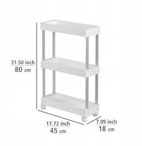 Regał na kółkach MINO, 3 poziomy, WENKO 9