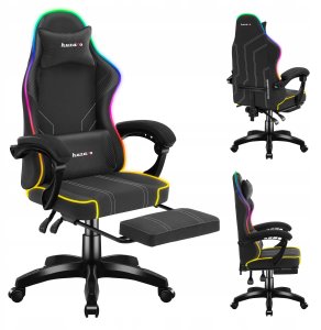 Fotel Huzaro Force 3.7 RGB czarny 2