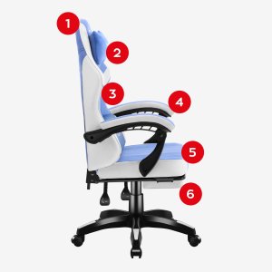 Fotel Huzaro Force 3.7 niebieski 11