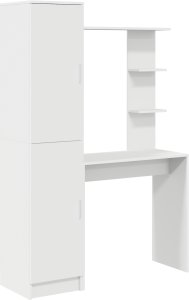 Biurko vidaXL Białe 2