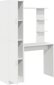 Biurko vidaXL Białe 5