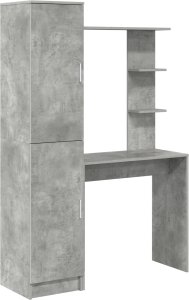 Biurko vidaXL Szare 150 cm x 70 cm 2