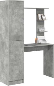 Biurko vidaXL Szare 150 cm x 70 cm 3