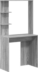 Biurko vidaXL Szare 3