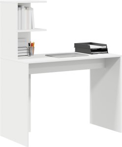 Biurko vidaXL Białe 102 cm x 50 cm 3